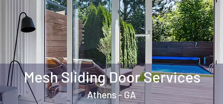 Mesh Sliding Door Services Athens - GA